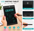 Premium LCD Writing Tablet for Kids & Adults | Reusable Digital Drawing & Writing Pad with Stylus | Eco-Friendly E-Writer Board