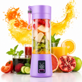 Portable USB Rechargeable Blender Bottle – Personal Mini Juicer for Smoothies, Shakes & Fresh Juice (380ml)