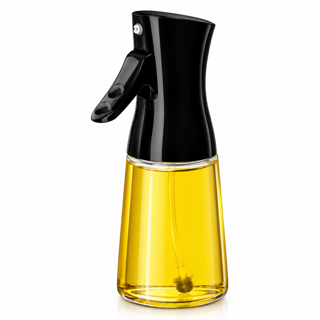 Premium Oil Spray Bottle for Cooking – Refillable Fine Mist Olive Oil Sprayer (200ml)